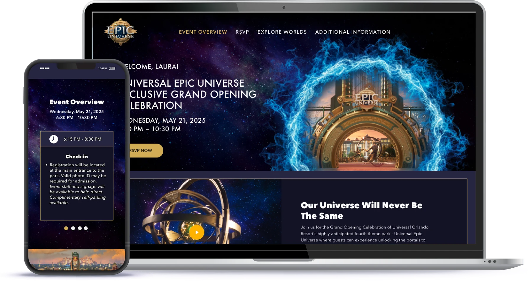 Epic Universe: Grand Opening digital experience