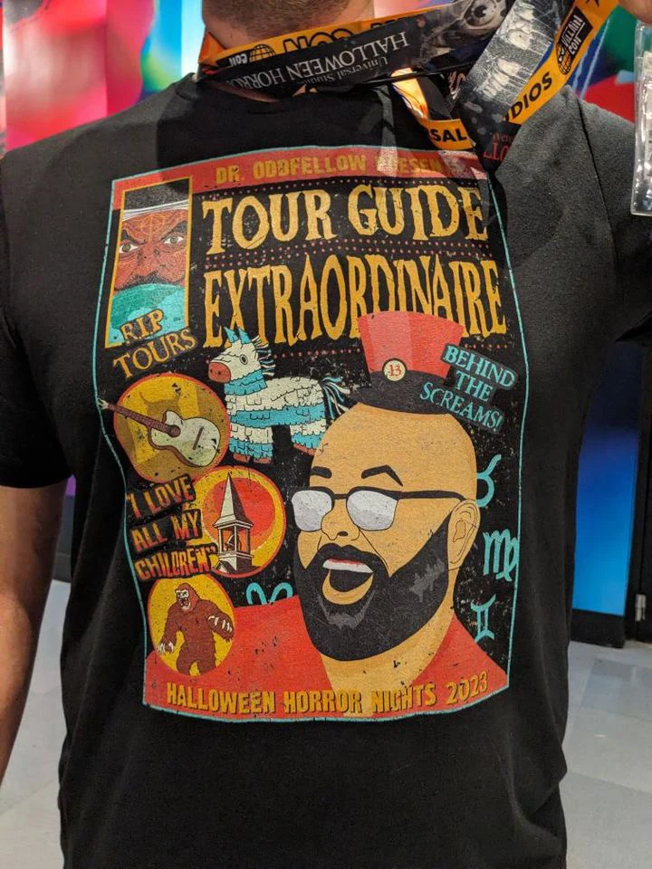Tour Guide Extraordinaire: T-shirt design